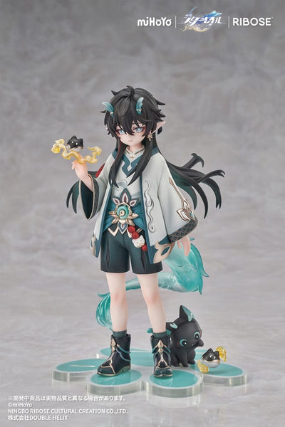 Honkai: Star Rail Rise Up Chibineko Series PVC Statue Dan Heng / Imbibitor Lunae Ver. 19cm - Scale Statue - Ribose - Hobby Figures UK