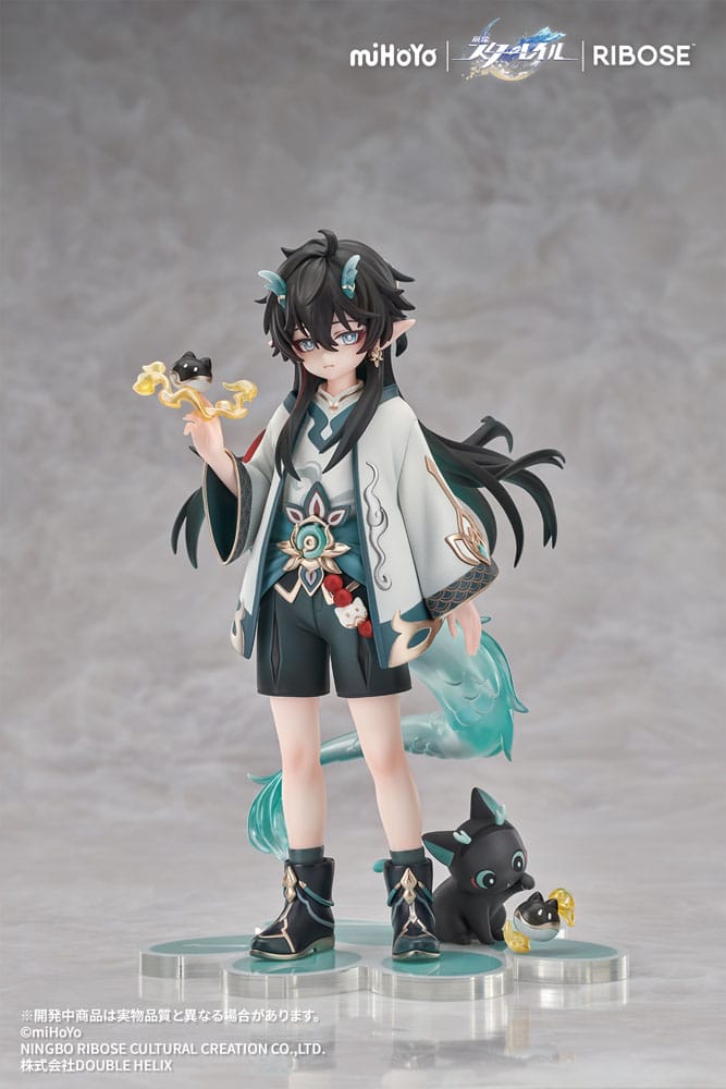 Honkai: Star Rail Rise Up Chibineko Series PVC Statue Dan Heng / Imbibitor Lunae Ver. 19cm - Scale Statue - Ribose - Hobby Figures UK