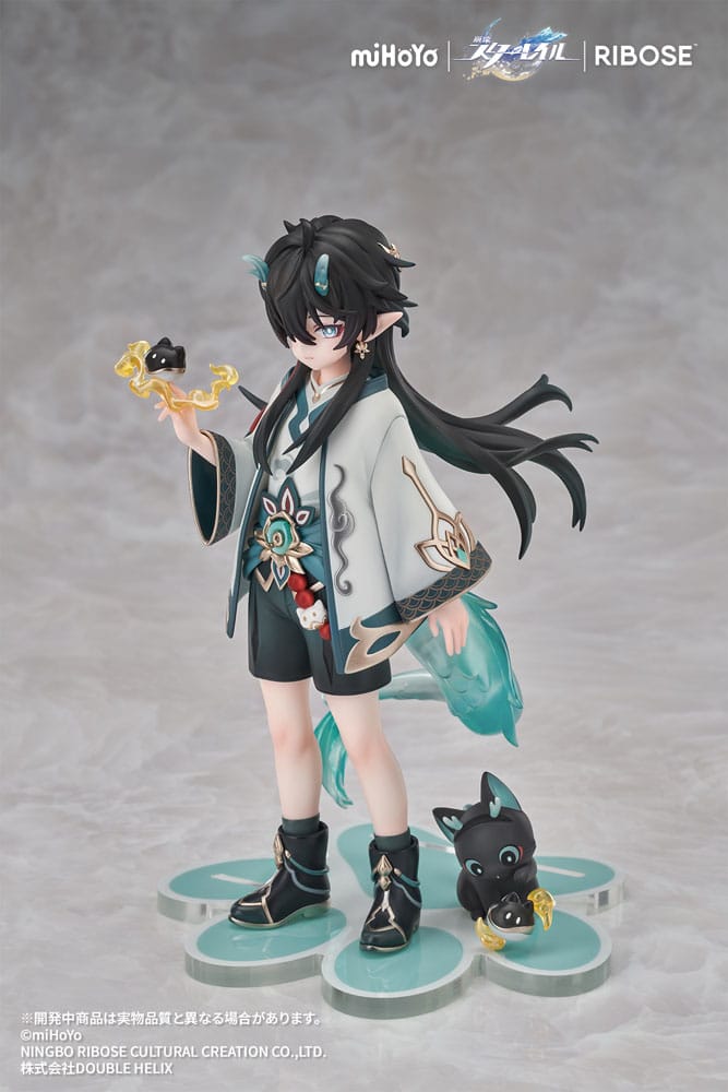 Honkai: Star Rail Rise Up Chibineko Series PVC Statue Dan Heng / Imbibitor Lunae Ver. 19cm - Scale Statue - Ribose - Hobby Figures UK