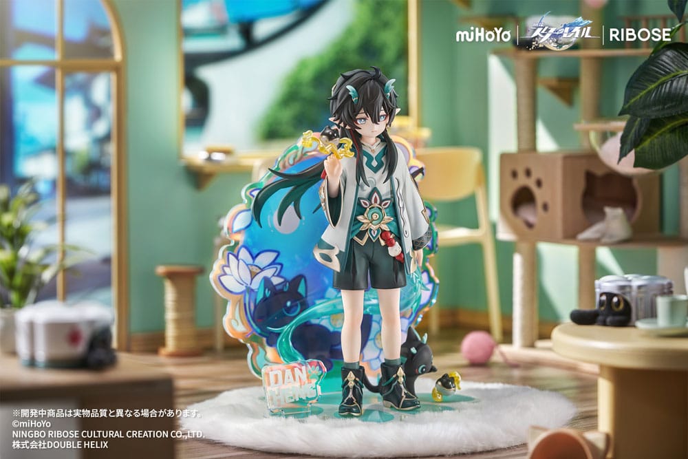 Honkai: Star Rail Rise Up Chibineko Series PVC Statue Dan Heng / Imbibitor Lunae Ver. 19cm - Scale Statue - Ribose - Hobby Figures UK