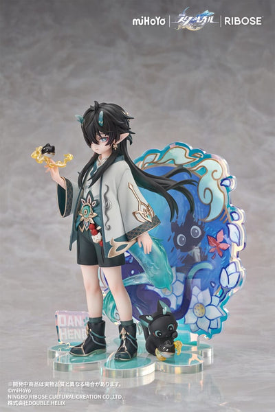 Honkai: Star Rail Rise Up Chibineko Series PVC Statue Dan Heng / Imbibitor Lunae Ver. 19cm - Scale Statue - Ribose - Hobby Figures UK