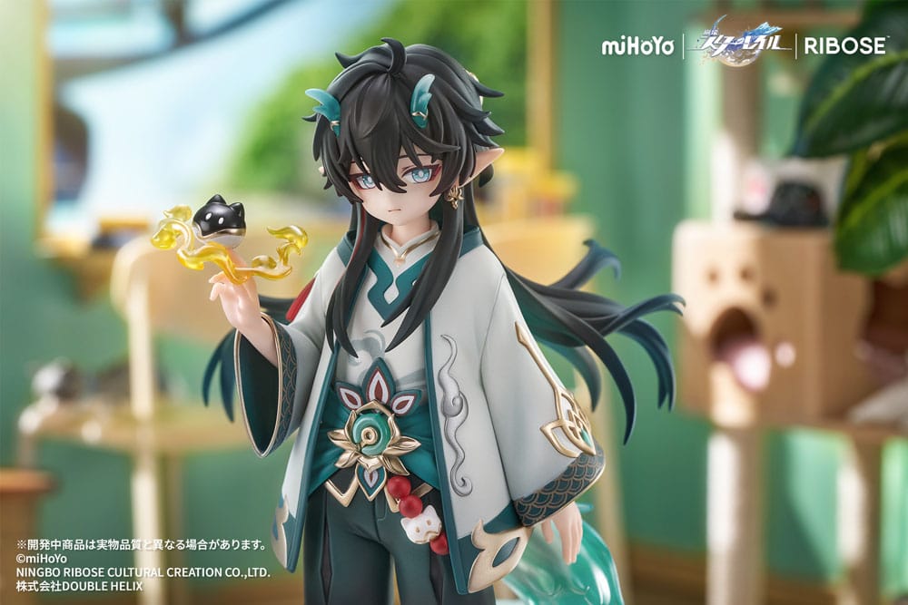 Honkai: Star Rail Rise Up Chibineko Series PVC Statue Dan Heng / Imbibitor Lunae Ver. 19cm - Scale Statue - Ribose - Hobby Figures UK