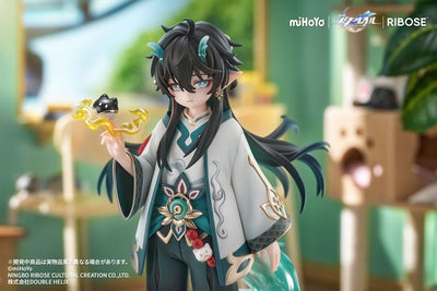 Honkai: Star Rail Rise Up Chibineko Series PVC Statue Dan Heng / Imbibitor Lunae Ver. 19cm - Scale Statue - Ribose - Hobby Figures UK