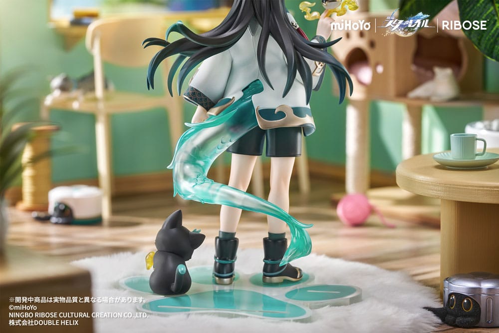Honkai: Star Rail Rise Up Chibineko Series PVC Statue Dan Heng / Imbibitor Lunae Ver. 19cm - Scale Statue - Ribose - Hobby Figures UK