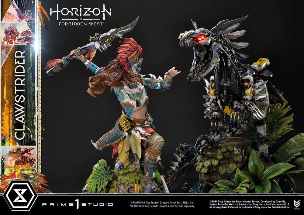 Horizon Forbidden West Ultimate Premium Masterline Series Statue 1/4 Clawstrider Bonus Version 68cm - Scale Statue - Prime 1 Studio - Hobby Figures UK