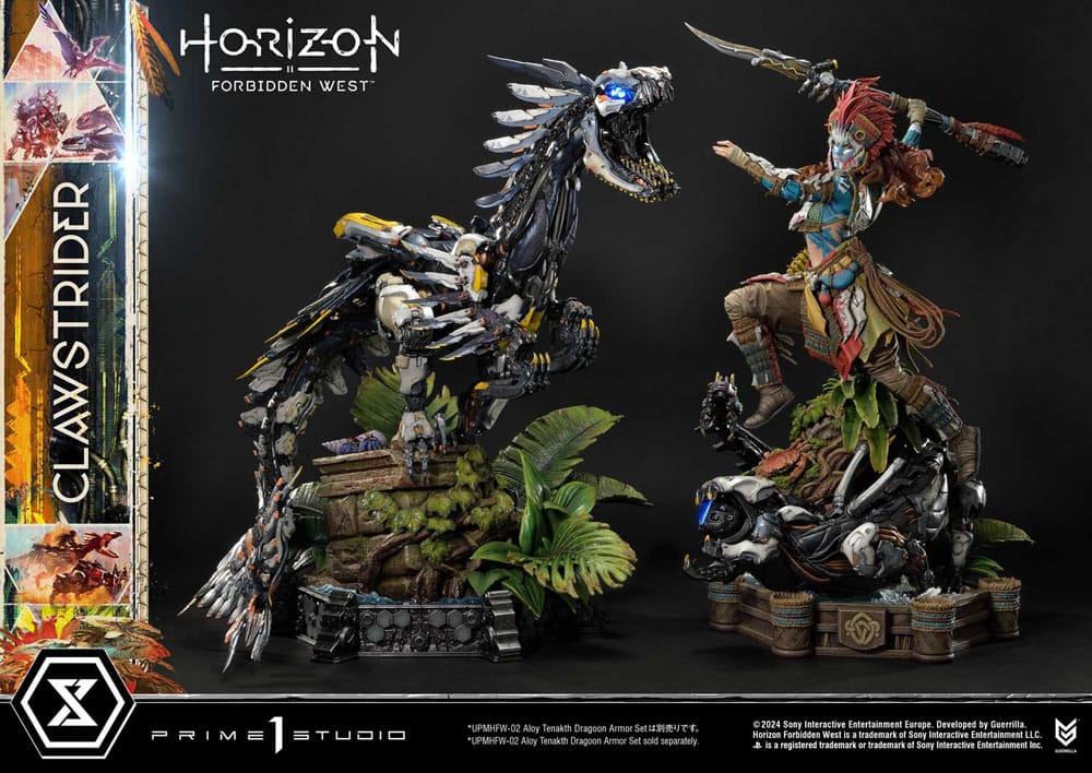 Horizon Forbidden West Ultimate Premium Masterline Series Statue 1/4 Clawstrider Bonus Version 68cm - Scale Statue - Prime 1 Studio - Hobby Figures UK