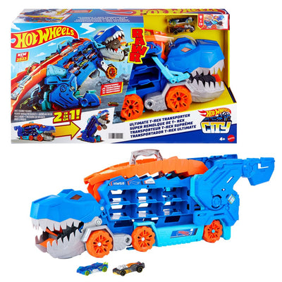 Hot Wheels City Ultimate T-Rex Transporter - Action Figures - Mattel - Hobby Figures UK