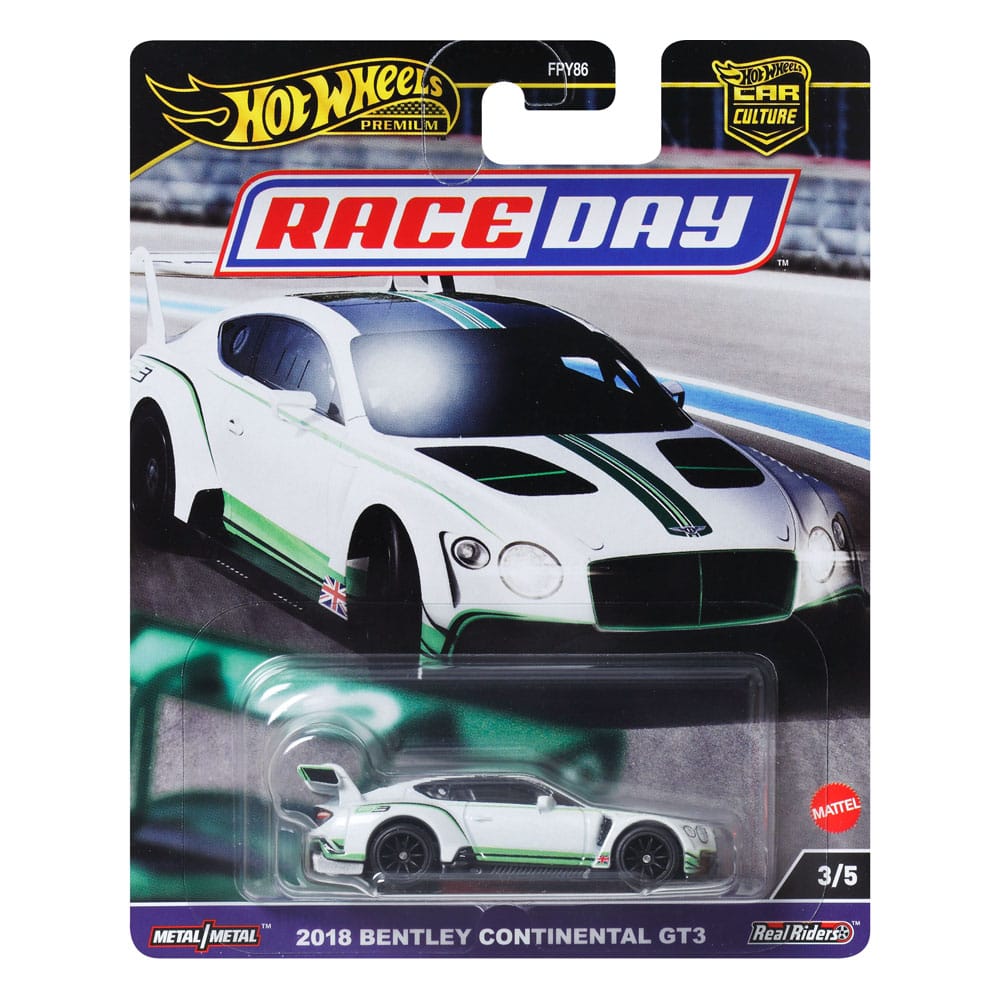 Hot Wheels Premium Diecast Vehicles 1/43 Race Day 976D Assortment (10) - Action Figures - Mattel - Hobby Figures UK