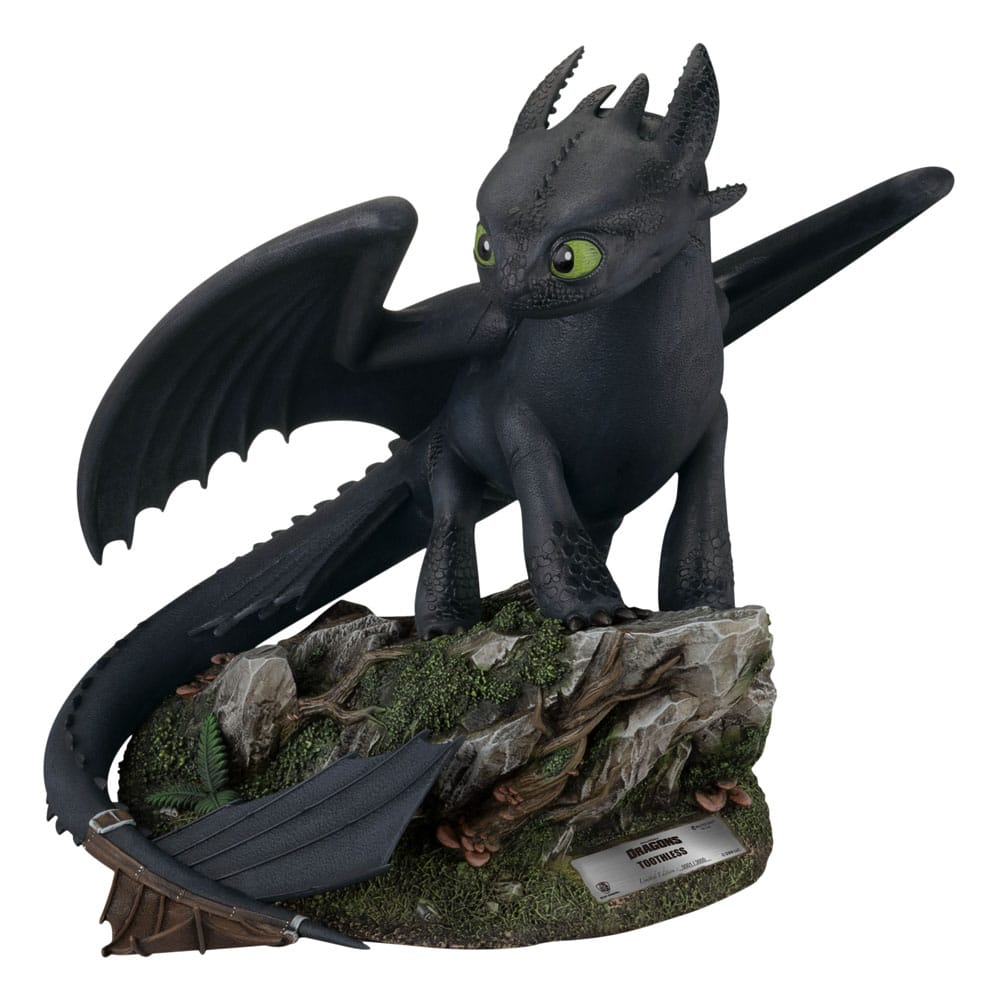 How To Train Your Dragon Master Craft Statue Standing Toothless 31cm ...