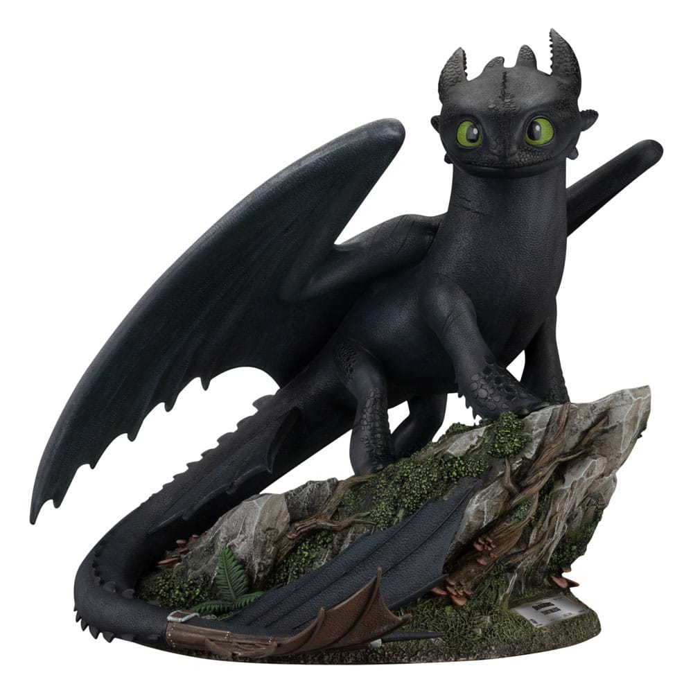 How To Train Your Dragon Master Craft Statue Standing Toothless 31cm - Scale Statue - Beast Kingdom Toys - Hobby Figures UK