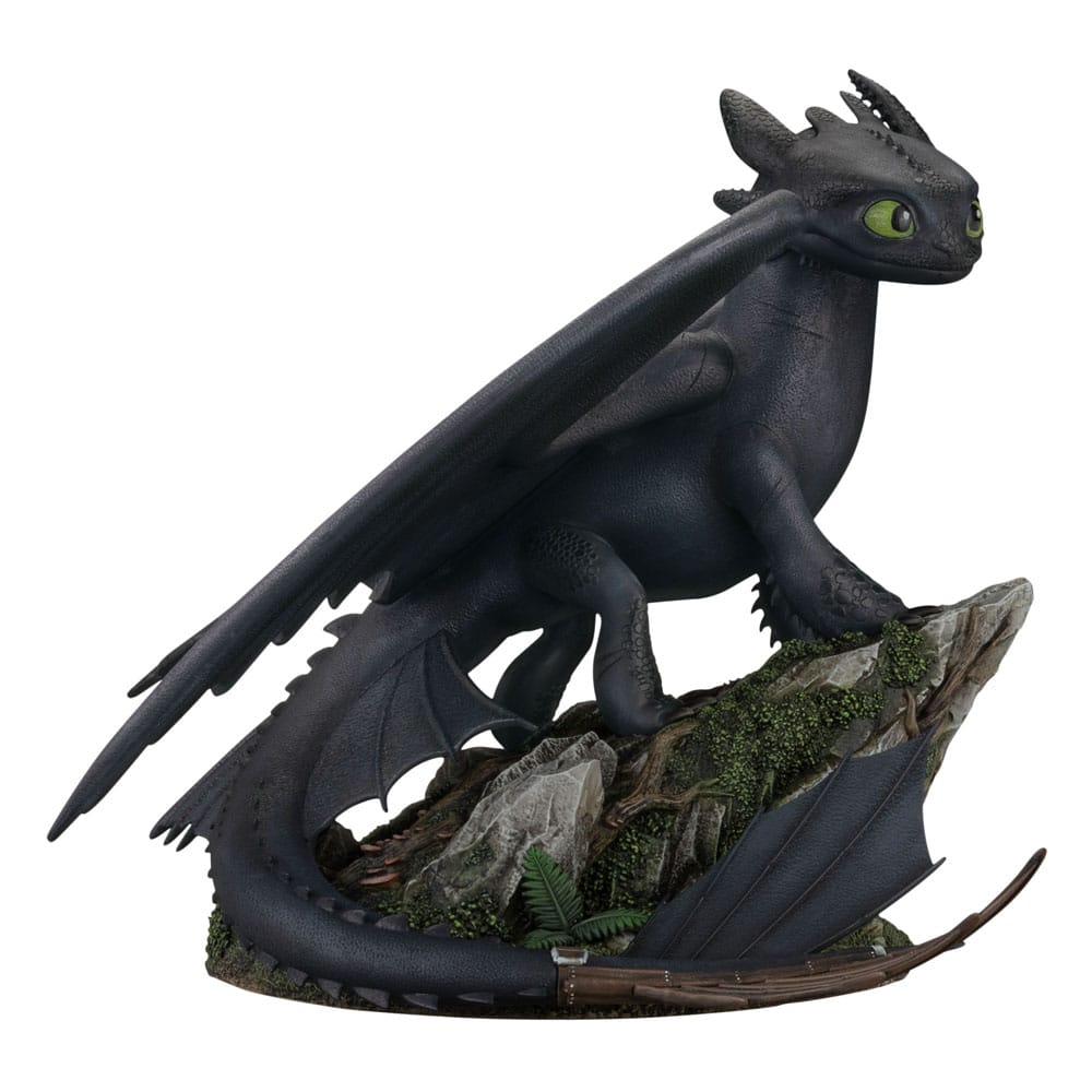 How To Train Your Dragon Master Craft Statue Standing Toothless 31cm - Scale Statue - Beast Kingdom Toys - Hobby Figures UK