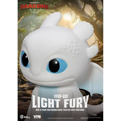 How To Train Your Dragon Piggy Vinyl Bank Light Fury 12cm - Scale Statue - Beast Kingdom Toys - Hobby Figures UK