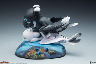 How to Train Your Dragon: The Hidden World Statue Dart, Pouncer and Ruffrunner 15cm - Scale Statue - Sideshow Collectibles - Hobby Figures UK