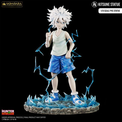 Hunter × Hunter Akihabara Legend Figure PVC Statue 1/8 Kirua / Killua (God Speed Mode) 21cm - Scale Statue - Kitsune Statue - Hobby Figures UK