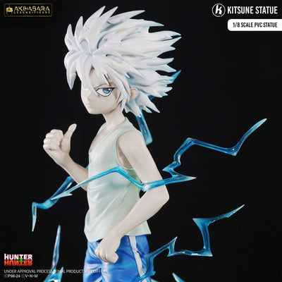 Hunter × Hunter Akihabara Legend Figure PVC Statue 1/8 Kirua / Killua (God Speed Mode) 21cm - Scale Statue - Kitsune Statue - Hobby Figures UK