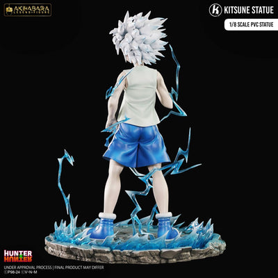 Hunter × Hunter Akihabara Legend Figure PVC Statue 1/8 Kirua / Killua (God Speed Mode) 21cm - Scale Statue - Kitsune Statue - Hobby Figures UK