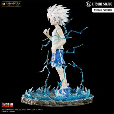 Hunter × Hunter Akihabara Legend Figure PVC Statue 1/8 Kirua / Killua (God Speed Mode) 21cm - Scale Statue - Kitsune Statue - Hobby Figures UK