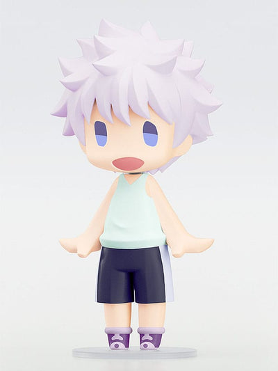 Hunter x Hunter HELLO! GOOD SMILE Action Figure Killua Zoldyck / Killua Zaoldyeck 10cm - Action Figures - Good Smile Company - Hobby Figures UK