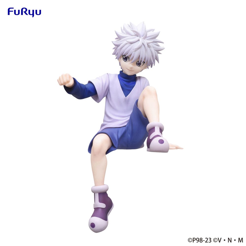 Hunter x Hunter Noodle Stopper PVC Statue Killua 13cm - Scale Statue - Furyu - Hobby Figures UK