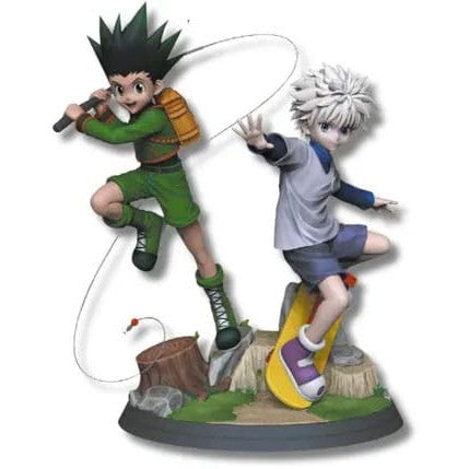 Hunter x Hunter Statue Gon & Killua (Kirua) 25cm - Scale Statue - Taka Corp Studio - Hobby Figures UK