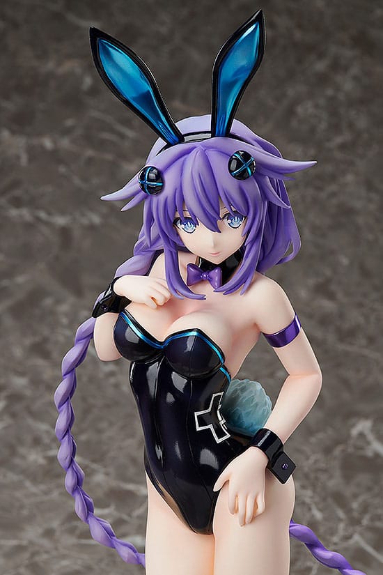 【24日限定価格】Purple Heart Bare Leg Bunny Ver Hyperdimension Neptunia PVC Statue 1/4 Purple Heart: Bare Leg