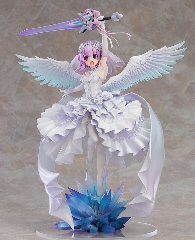 Hyperdimension Neptunia Statue 1/7 Neptune Little Purple Ver. 32cm - Scale Statue - Good Smile Company - Hobby Figures UK