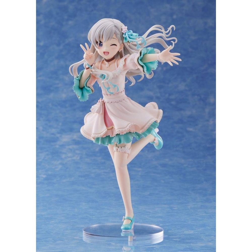Idolmaster Cinderella Girls PVC Statue 1/7 Hayate HIsakawa [O-Ku-Ri-Mo-No Sunday ! ]+ 21cm - Scale Statue - Plum Pmoa - Hobby Figures UK