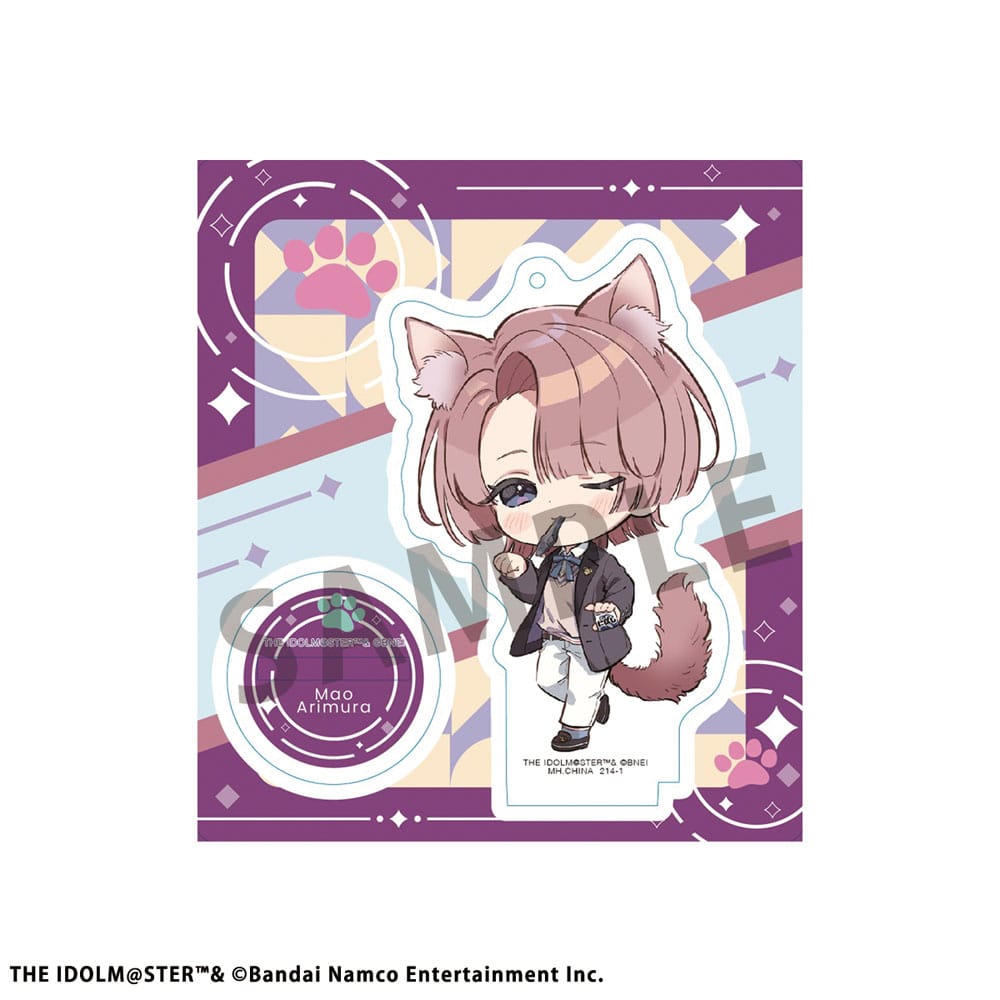 Idolmaster TokoToko Acrylic Figure Display Gakuen 9cm (10) - Mini Figures - Megahouse - Hobby Figures UK