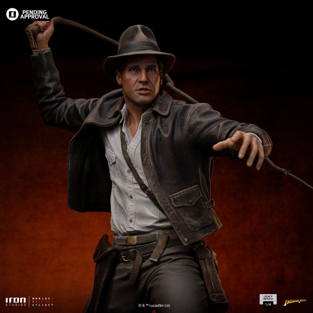 Indiana Jones Legacy Replica Statue 1/4 Indiana Jones 61cm - Scale Statue - Iron Studios - Hobby Figures UK