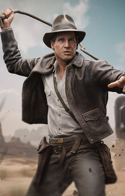 Indiana Jones Legacy Replica Statue 1/4 Indiana Jones 61cm - Scale Statue - Iron Studios - Hobby Figures UK