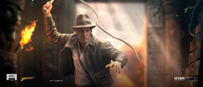 Indiana Jones Legacy Replica Statue 1/4 Indiana Jones 61cm - Scale Statue - Iron Studios - Hobby Figures UK
