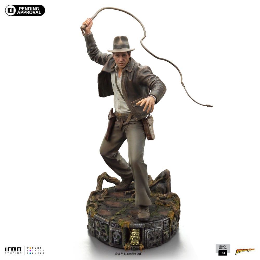 Indiana Jones Legacy Replica Statue 1/4 Indiana Jones 61cm - Scale Statue - Iron Studios - Hobby Figures UK