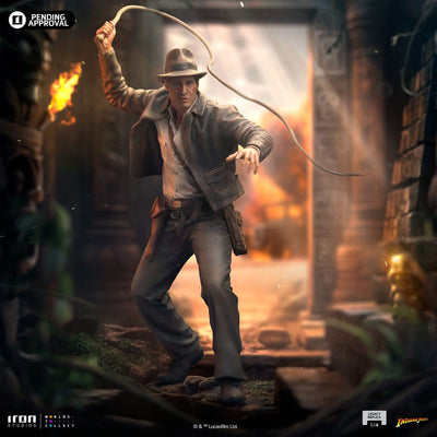 Indiana Jones Legacy Replica Statue 1/4 Indiana Jones 61cm - Scale Statue - Iron Studios - Hobby Figures UK