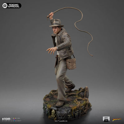 Indiana Jones Legacy Replica Statue 1/4 Indiana Jones 61cm - Scale Statue - Iron Studios - Hobby Figures UK