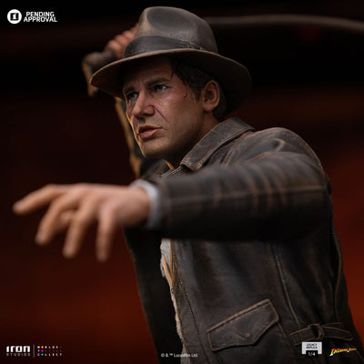 Indiana Jones Legacy Replica Statue 1/4 Indiana Jones 61cm - Scale Statue - Iron Studios - Hobby Figures UK