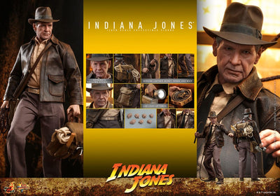 Indiana Jones Movie Masterpiece Action Figure 1/6 Indiana Jones 30cm - Action Figures - Hot Toys - Hobby Figures UK