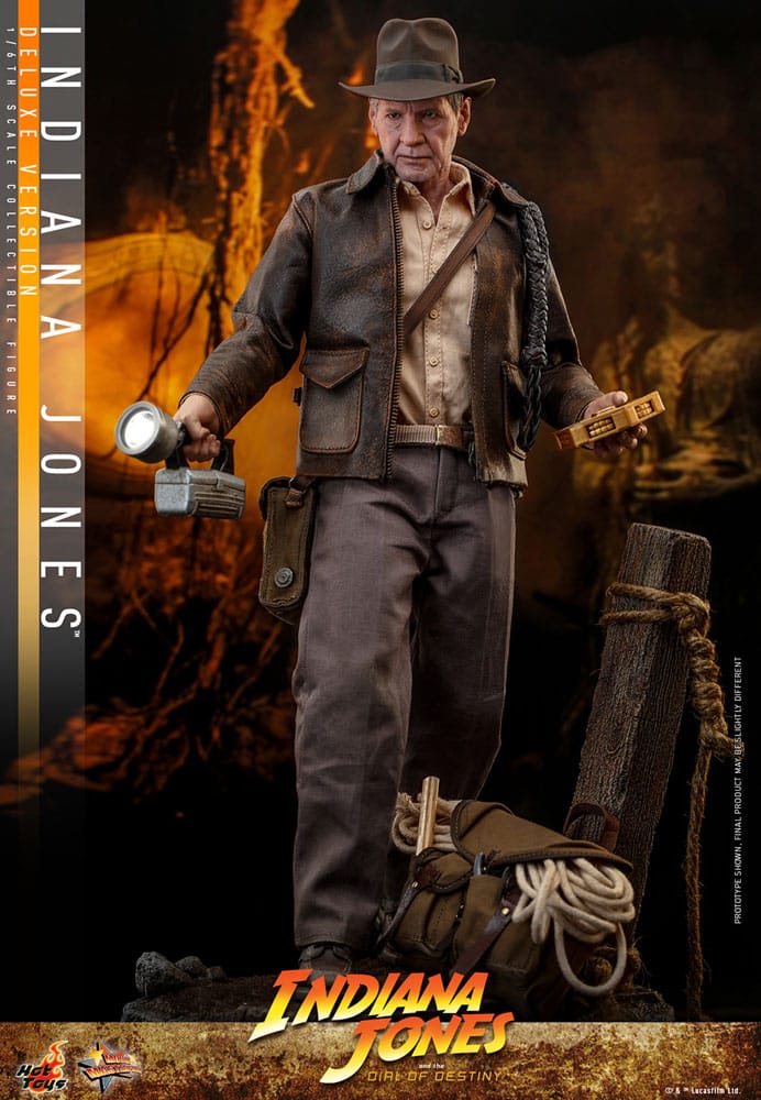 Indiana Jones Movie Masterpiece Action Figure 1/6 Indiana Jones (Deluxe Version) 30cm - Action Figures - Hot Toys - Hobby Figures UK