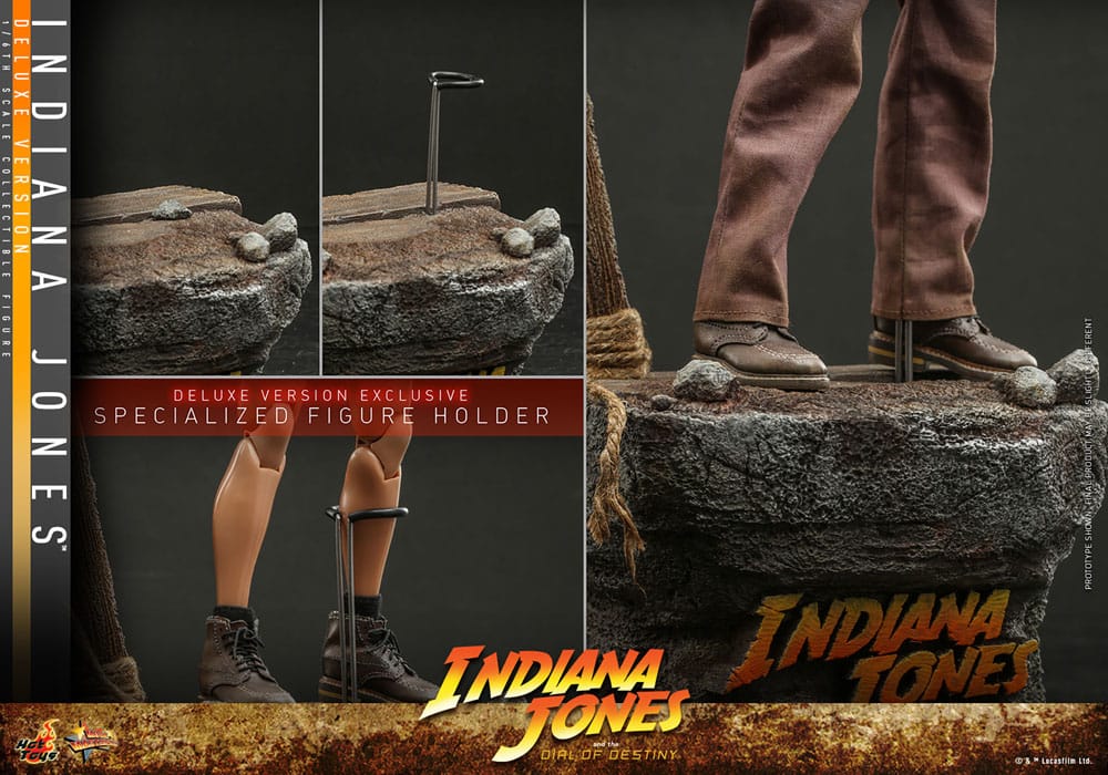 Indiana Jones Movie Masterpiece Action Figure 1/6 Indiana Jones (Deluxe Version) 30cm - Action Figures - Hot Toys - Hobby Figures UK