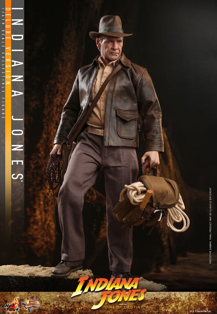 Indiana Jones Movie Masterpiece Action Figure 1/6 Indiana Jones (Deluxe Version) 30cm - Action Figures - Hot Toys - Hobby Figures UK