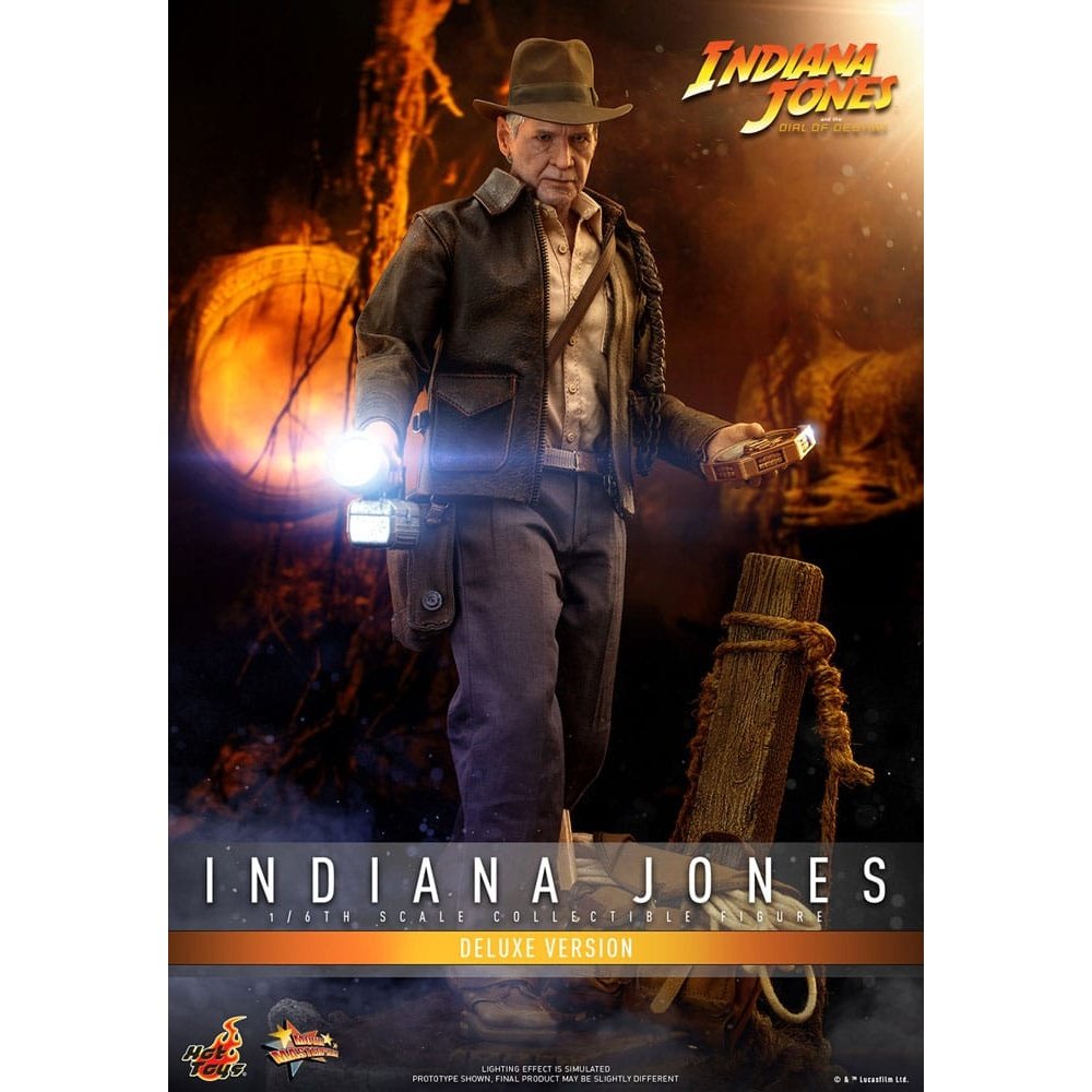 Indiana Jones Movie Masterpiece Action Figure 1/6 Indiana Jones (Deluxe Version) 30cm - Action Figures - Hot Toys - Hobby Figures UK