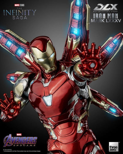 Infinity Saga DLX Action Figure 1/12 Iron Man Mark 85 17cm - Action Figures - ThreeZero - Hobby Figures UK
