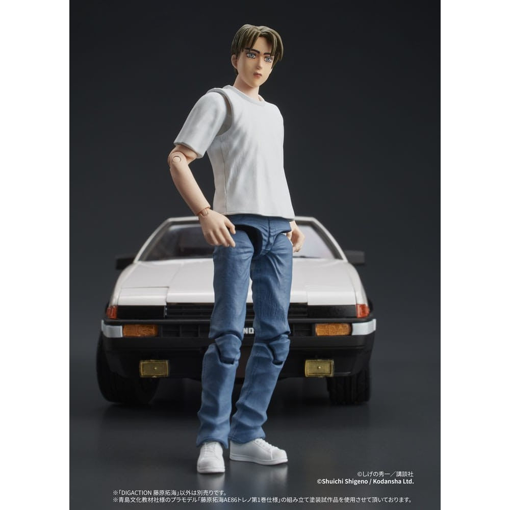 Initial D Digaction Action Figure Takumi Fujiwara 7cm - Action Figures - DIG - Hobby Figures UK