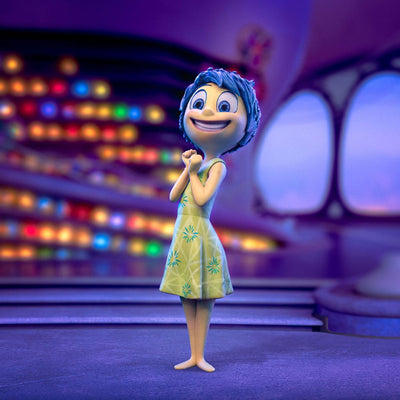 Inside Out 2 Art Scale Statue 1/10 Joy 20cm - Scale Statue - Iron Studios - Hobby Figures UK