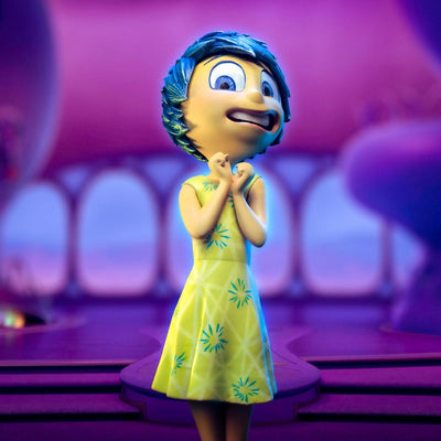 Inside Out 2 Art Scale Statue 1/10 Joy 20cm - Scale Statue - Iron Studios - Hobby Figures UK