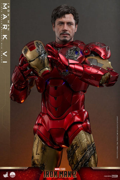 Iron Man 2 Action Figure 1/4 Iron Man Mark VI 48cm - Action Figures - Hot Toys - Hobby Figures UK
