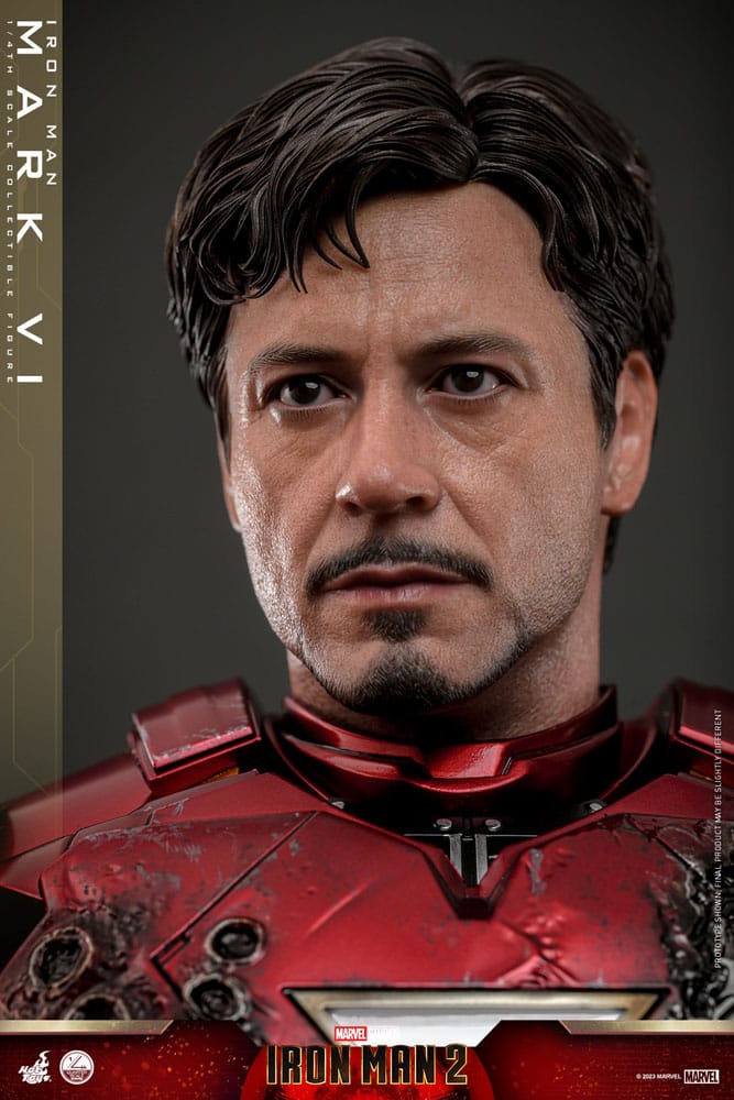 Iron Man 2 Action Figure 1/4 Iron Man Mark VI 48cm - Action Figures - Hot Toys - Hobby Figures UK