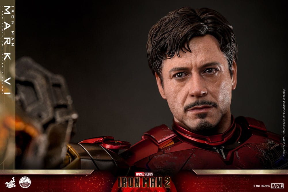 Iron Man 2 Action Figure 1/4 Iron Man Mark VI 48cm - Action Figures - Hot Toys - Hobby Figures UK