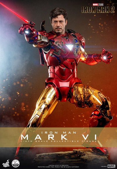 Iron Man 2 Action Figure 1/4 Iron Man Mark VI 48cm - Action Figures - Hot Toys - Hobby Figures UK