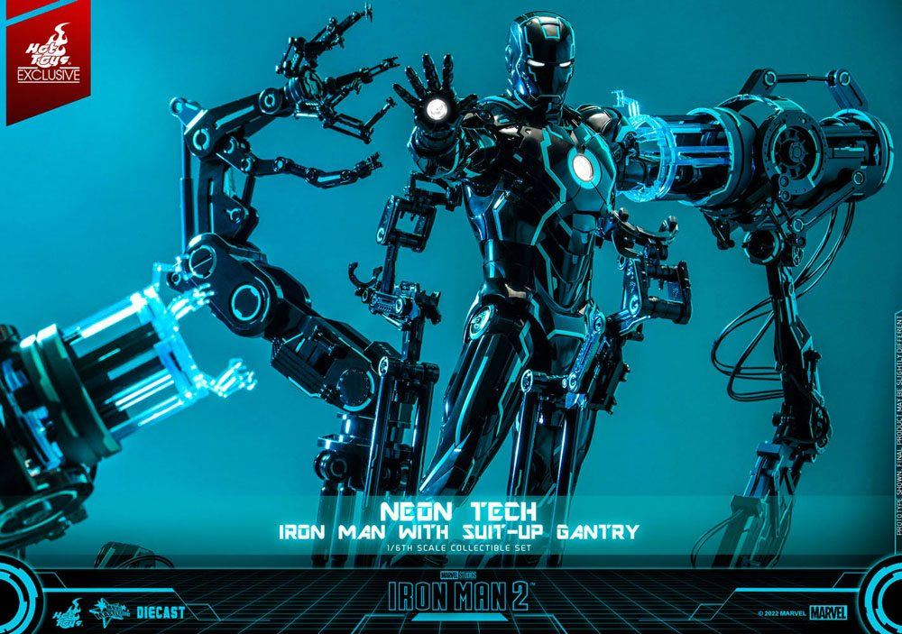 Hot toys iron man neon tech online