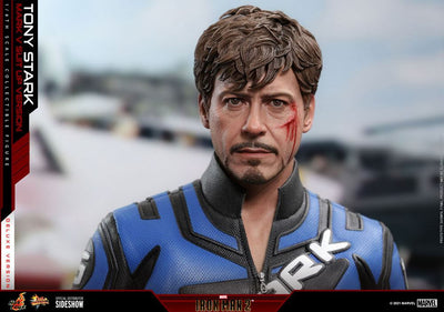 Iron Man 2 Movie Masterpiece Action Figure 1/6 Tony Stark (Mark V Suit Up Version) Deluxe 31cm - Action Figures - Hot Toys - Hobby Figures UK